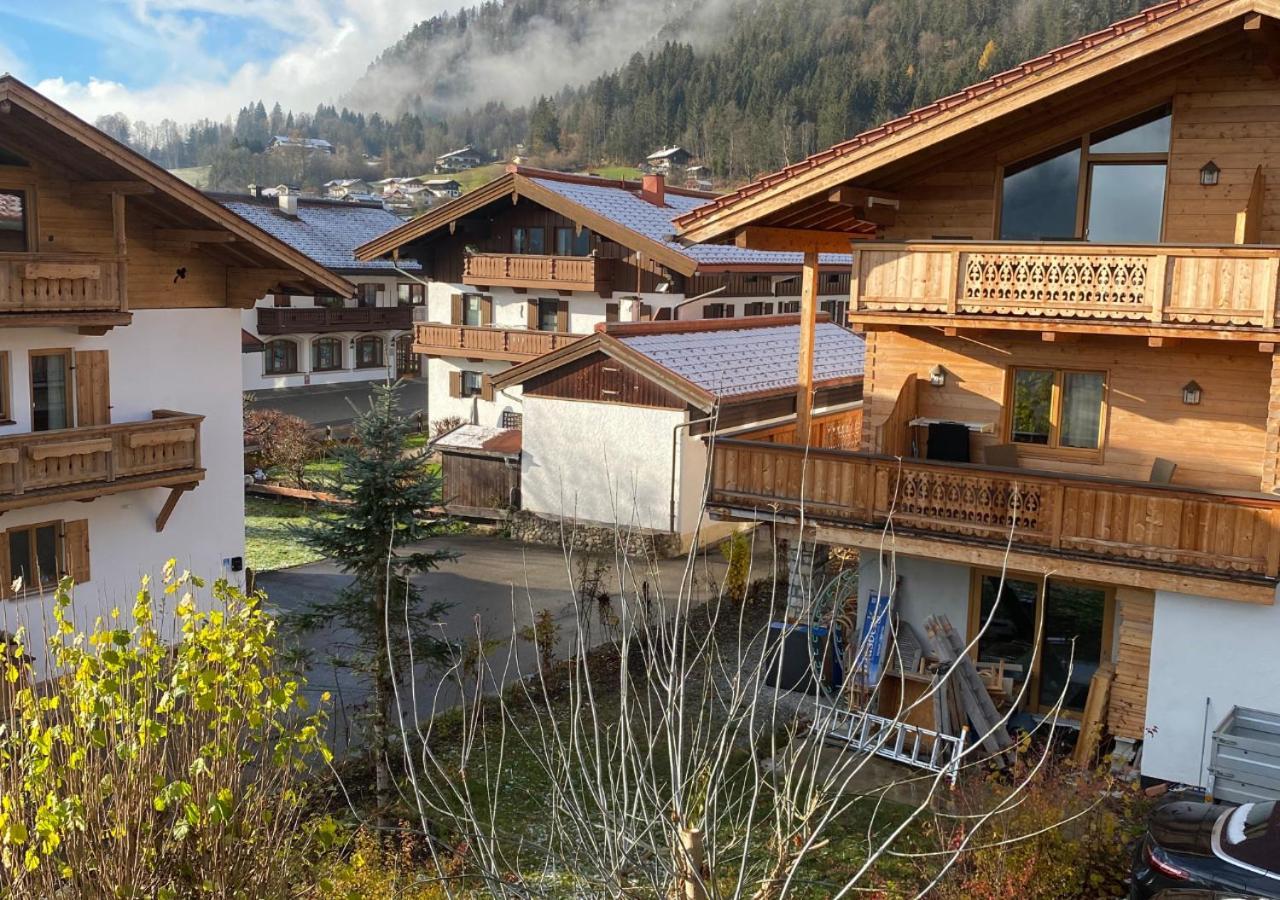 Ferienwohnung Kaiserin Reit im Winkl Bagian luar foto